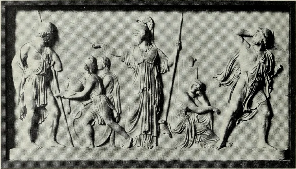 An illustration from Thorvaldsens Museum, 1906, leaf 27