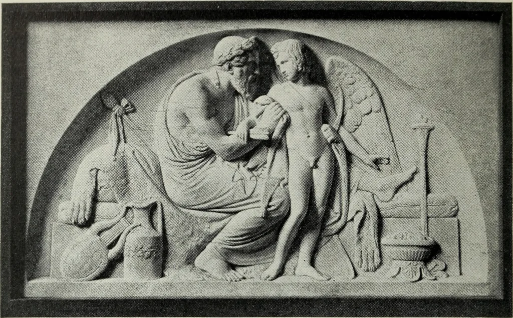 An illustration from Thorvaldsens Museum, 1906, leaf 31