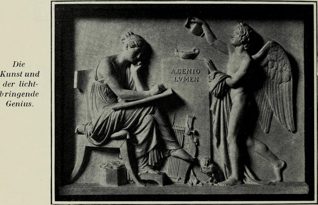 An illustration from Thorvaldsens Museum, 1906, leaf 41