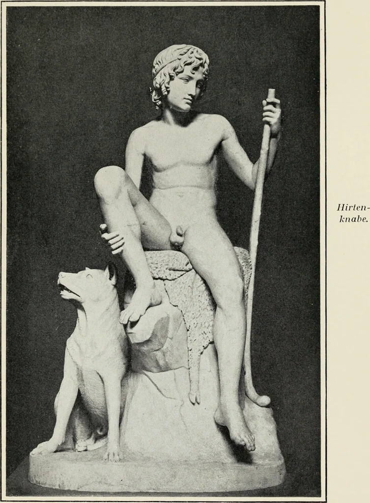 An illustration from Thorvaldsens Museum, 1906, leaf 44