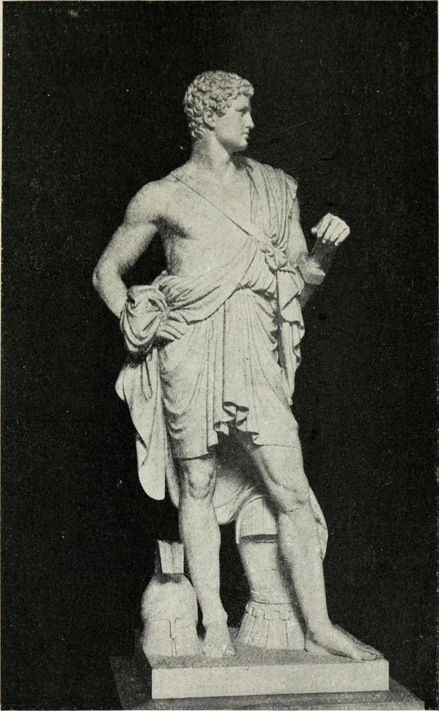 An illustration from Thorvaldsens Museum, 1906, leaf 52