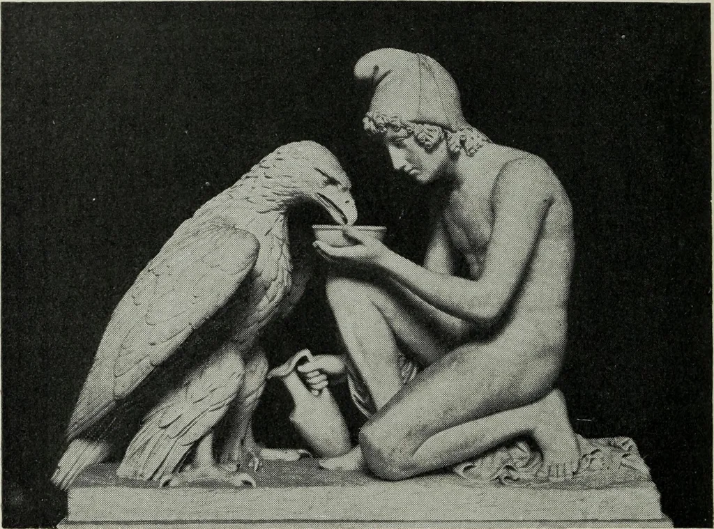 An illustration from Thorvaldsens Museum, 1906, leaf 53