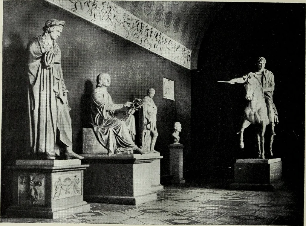 An illustration from Thorvaldsens Museum, 1906, leaf 7