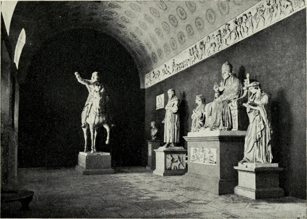 An illustration from Thorvaldsens Museum, 1906, leaf 8