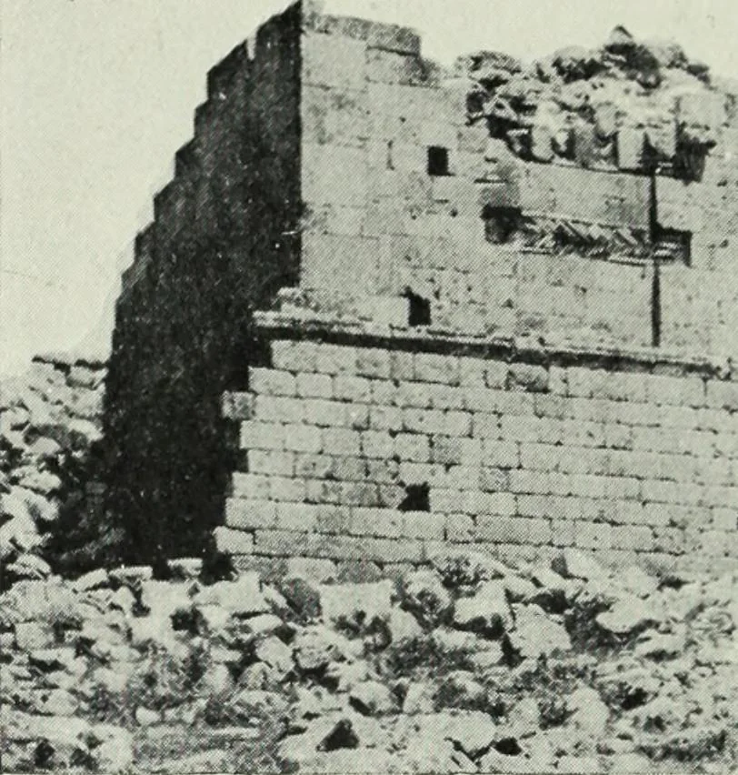 An illustration from The thousand and one churches, 1919, leaf 257