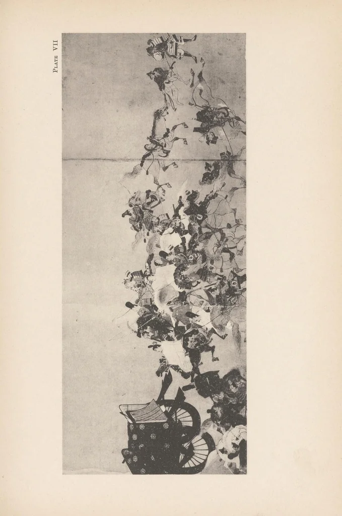 An illustration from Three essays on Oriental painting, 1910, leaf 125
