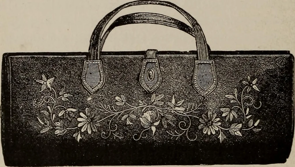 An illustration from Three hundred decorative and fancy articles for presents, fairs, etc., etc. ; with directions for making : and nearly one hundred decorative designs, 1885, leaf 101
