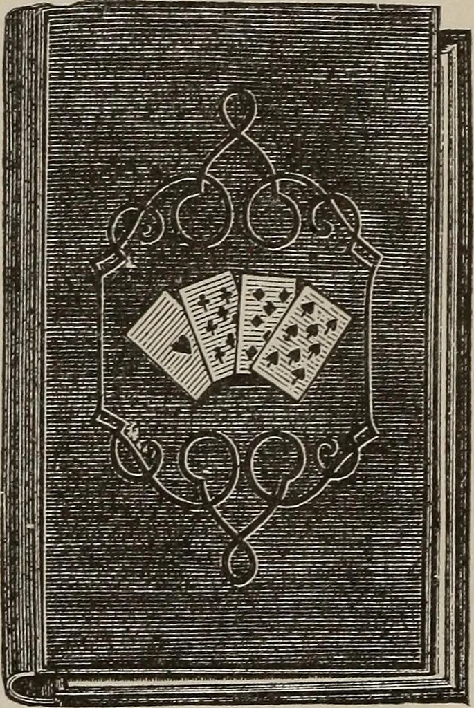 An illustration from Three hundred decorative and fancy articles for presents, fairs, etc., etc. ; with directions for making : and nearly one hundred decorative designs, 1885, leaf 106