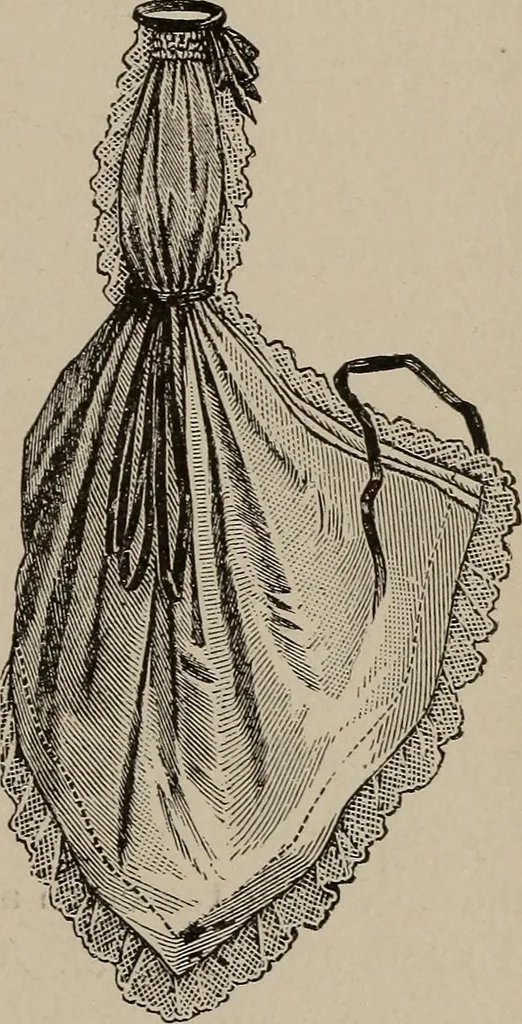 An illustration from Three hundred decorative and fancy articles for presents, fairs, etc., etc. ; with directions for making : and nearly one hundred decorative designs, 1885, leaf 14