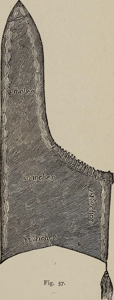 An illustration from Three hundred decorative and fancy articles for presents, fairs, etc., etc. ; with directions for making : and nearly one hundred decorative designs, 1885, leaf 140