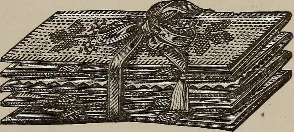 An illustration from Three hundred decorative and fancy articles for presents, fairs, etc., etc. ; with directions for making : and nearly one hundred decorative designs, 1885, leaf 162