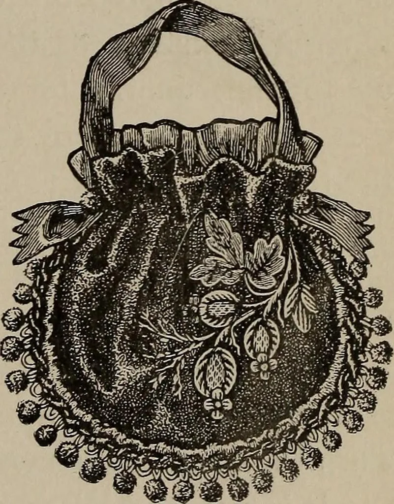 An illustration from Three hundred decorative and fancy articles for presents, fairs, etc., etc. ; with directions for making : and nearly one hundred decorative designs, 1885, leaf 20