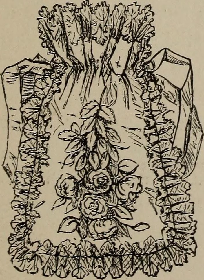 An illustration from Three hundred decorative and fancy articles for presents, fairs, etc., etc. ; with directions for making : and nearly one hundred decorative designs, 1885, leaf 22
