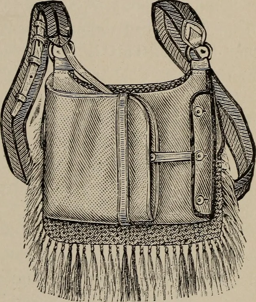 An illustration from Three hundred decorative and fancy articles for presents, fairs, etc., etc. ; with directions for making : and nearly one hundred decorative designs, 1885, leaf 34