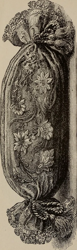 An illustration from Three hundred decorative and fancy articles for presents, fairs, etc., etc. ; with directions for making : and nearly one hundred decorative designs, 1885, leaf 45