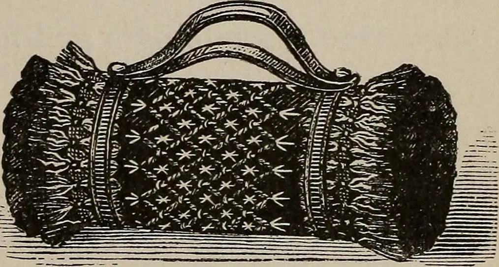 An illustration from Three hundred decorative and fancy articles for presents, fairs, etc., etc. ; with directions for making : and nearly one hundred decorative designs, 1885, leaf 82