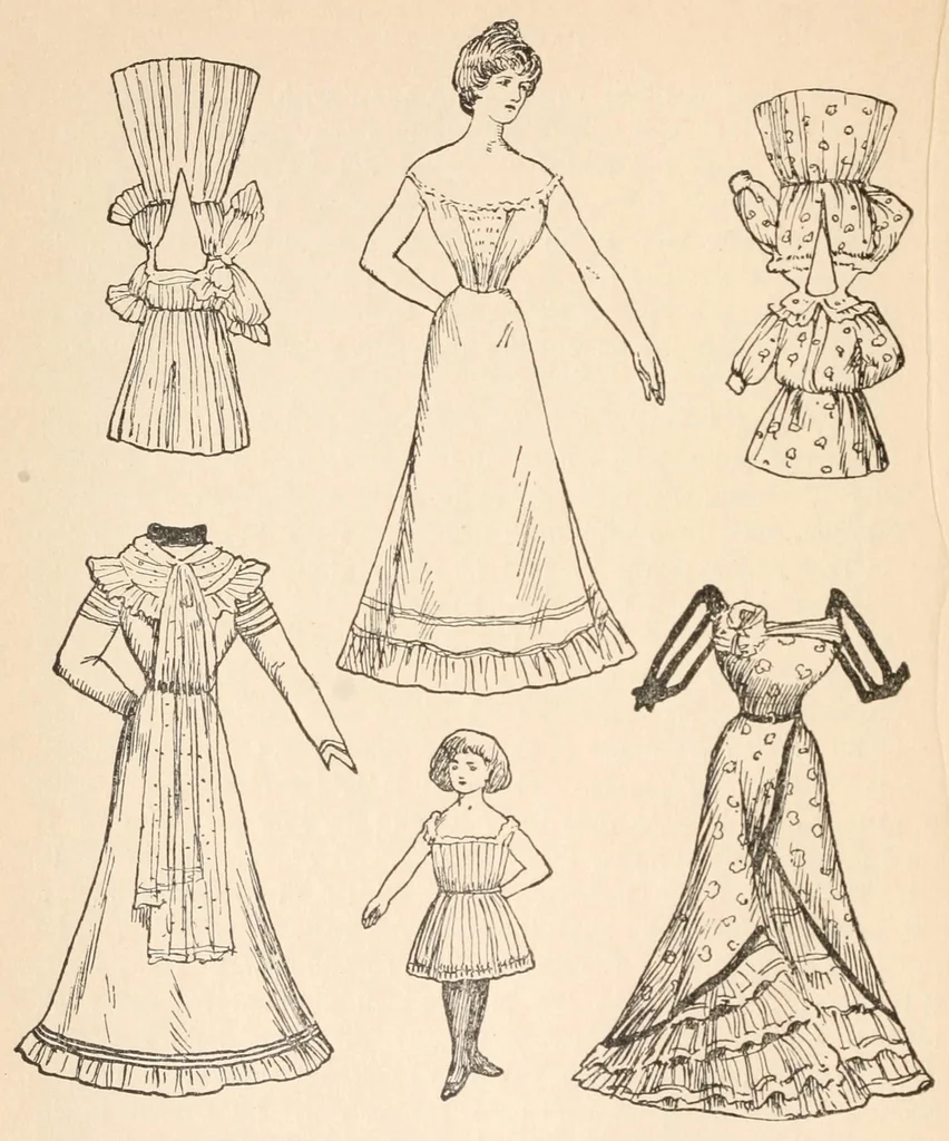 An illustration from Three hundred games and pastimes, or, What shall we do now? : a book of suggestions for children's games and employments, 1906, leaf 230
