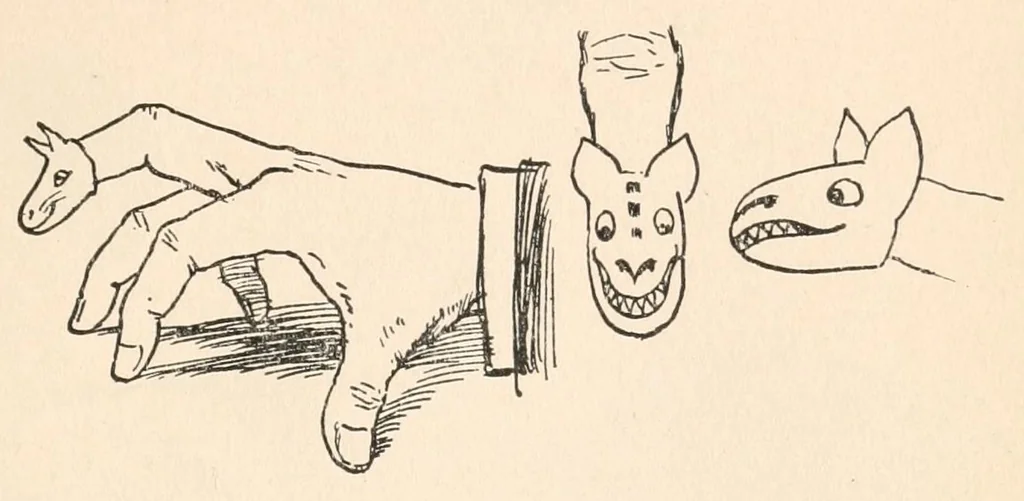 An illustration from Three hundred games and pastimes, or, What shall we do now? : a book of suggestions for children's games and employments, 1906, leaf 253