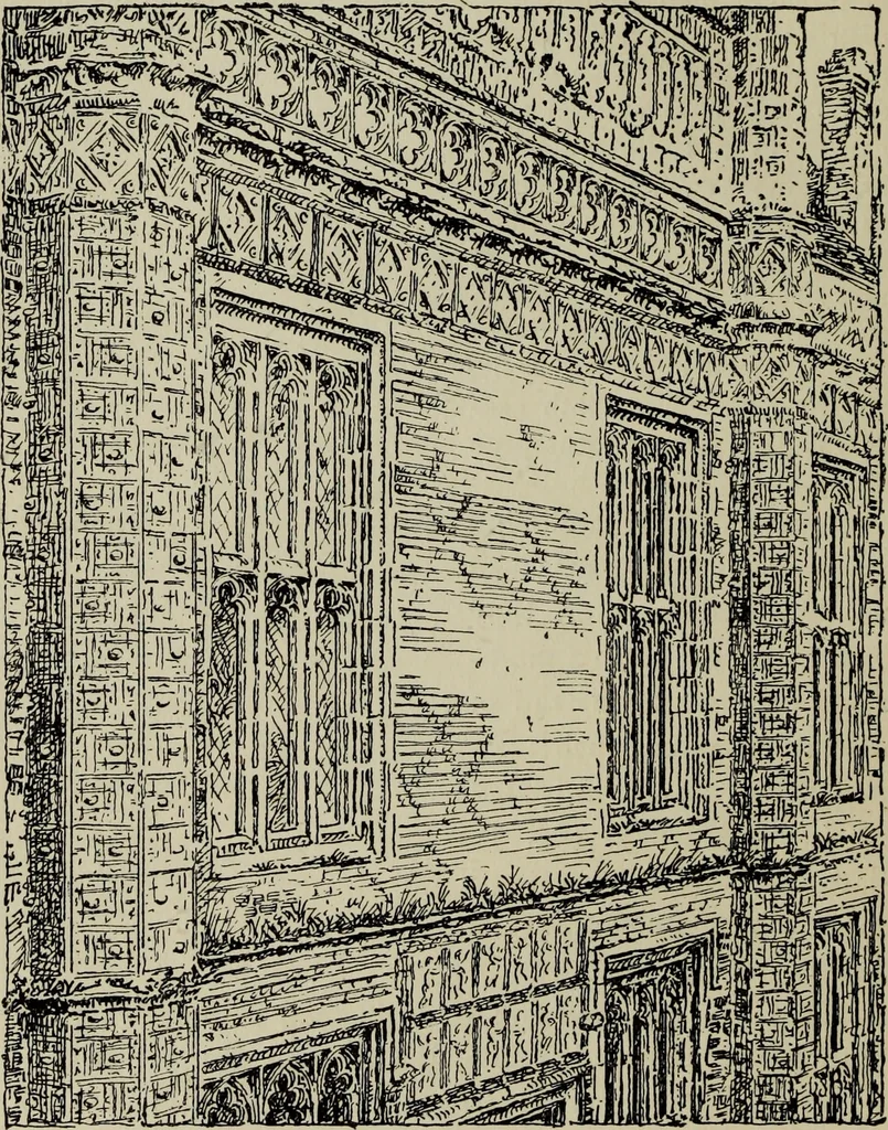 An illustration from Three periods of English architecture, 1894, leaf 43