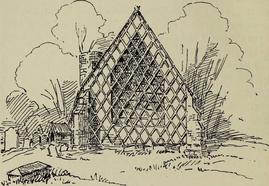 An illustration from Three periods of English architecture, 1894, leaf 45