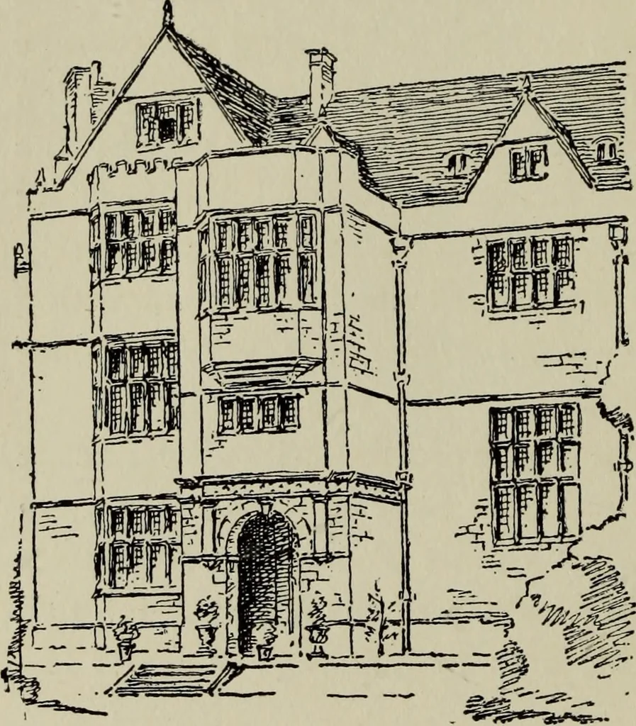 An illustration from Three periods of English architecture, 1894, leaf 47