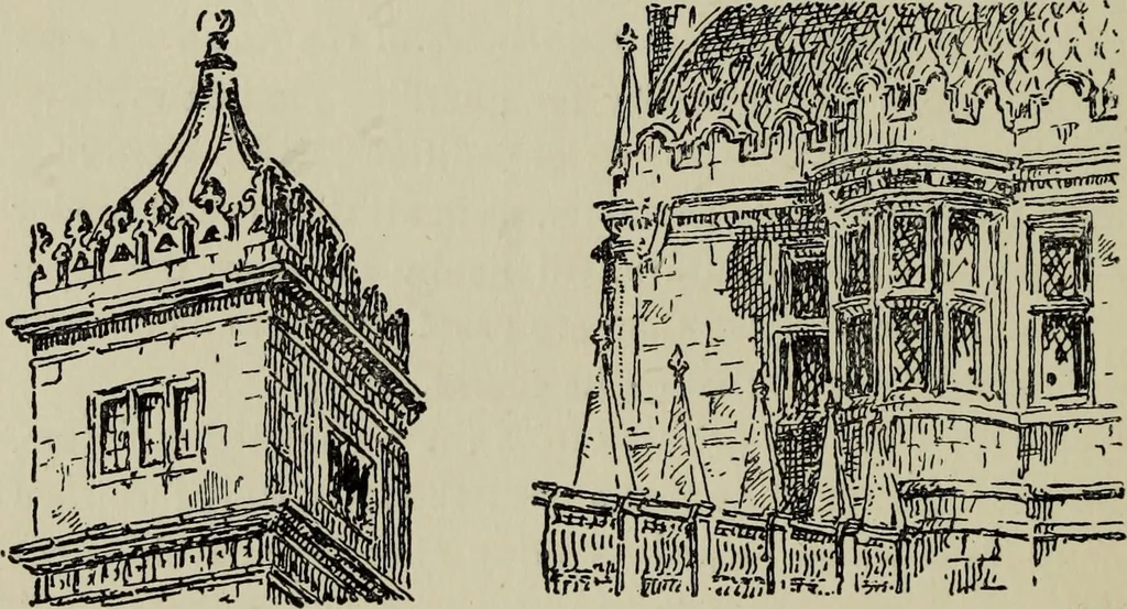 An illustration from Three periods of English architecture, 1894, leaf 63
