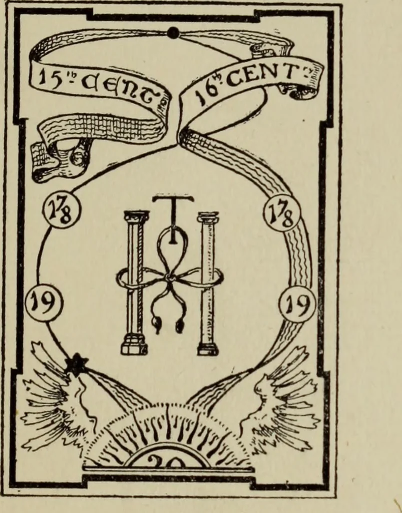 An illustration from Three periods of English architecture, 1894, leaf 8