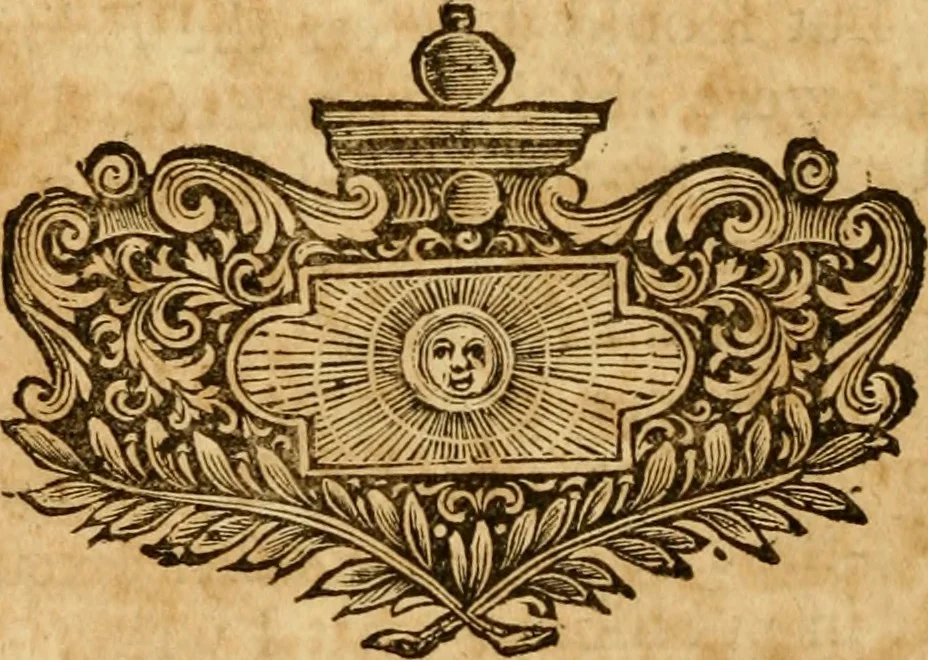 An illustration from Three physico-theological discourses : concerning: I. The primitive chaos and creation of the world ; II. The general deluge, its causes and effects ; III. The dissolution of the world and future conflagration .., 1713, leaf 23