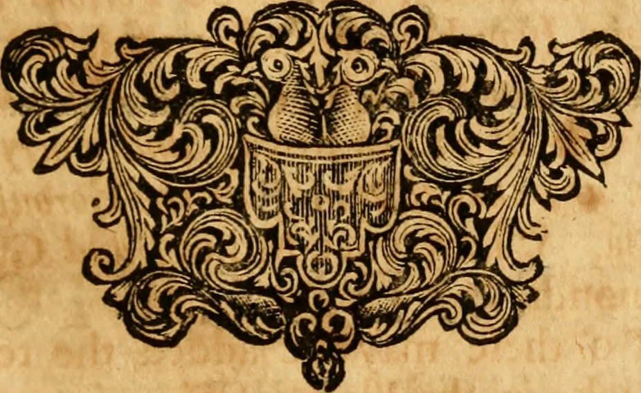 An illustration from Three physico-theological discourses : concerning: I. The primitive chaos and creation of the world ; II. The general deluge, its causes and effects ; III. The dissolution of the world and future conflagration .., 1713, leaf 340