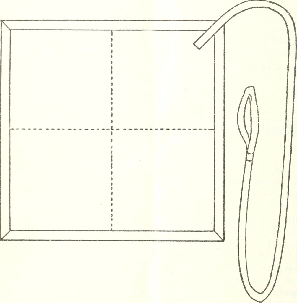 An illustration from Three short courses in home making, 1917, leaf 105