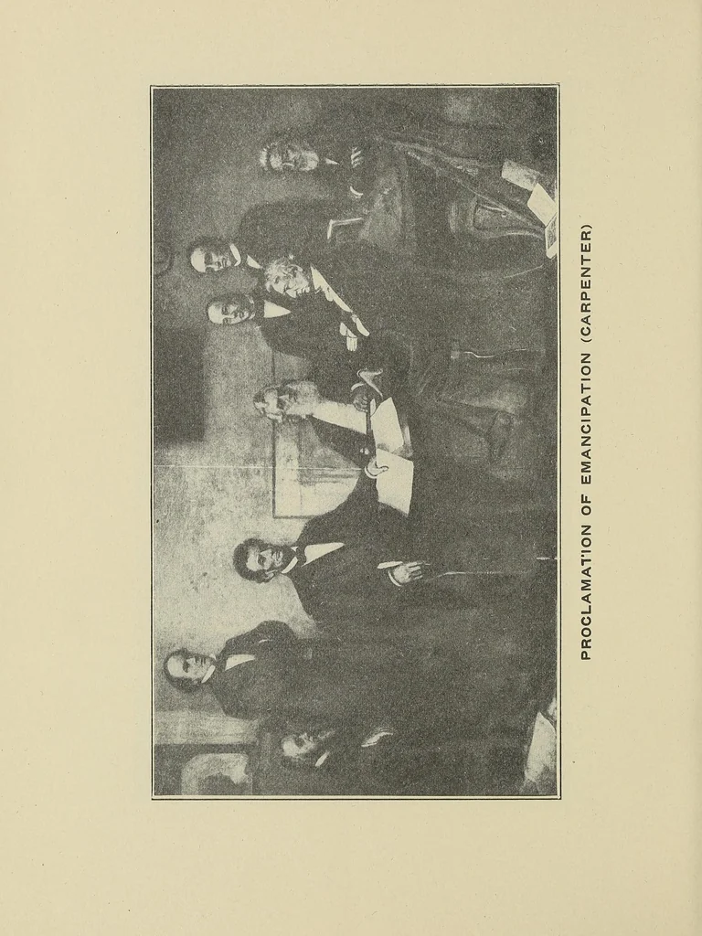 An illustration from Thrilling story of the wonderful Capitol Building and its marvelous decorations, 1912, leaf 44