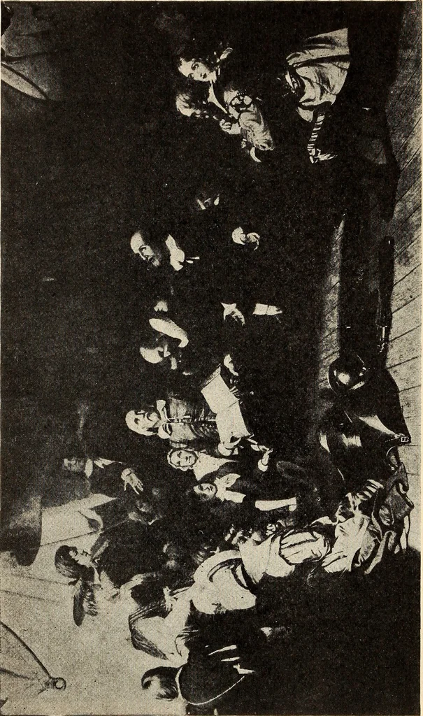 An illustration from Thrilling story of the wonderful Capitol Building and its marvelous decorations, 1912, leaf 25