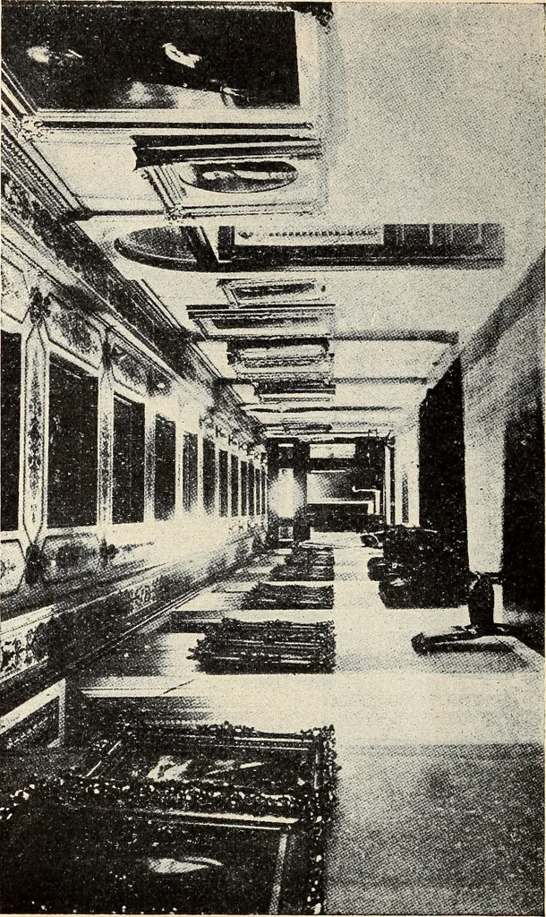 An illustration from Thrilling story of the wonderful Capitol Building and its marvelous decorations, 1912, leaf 37