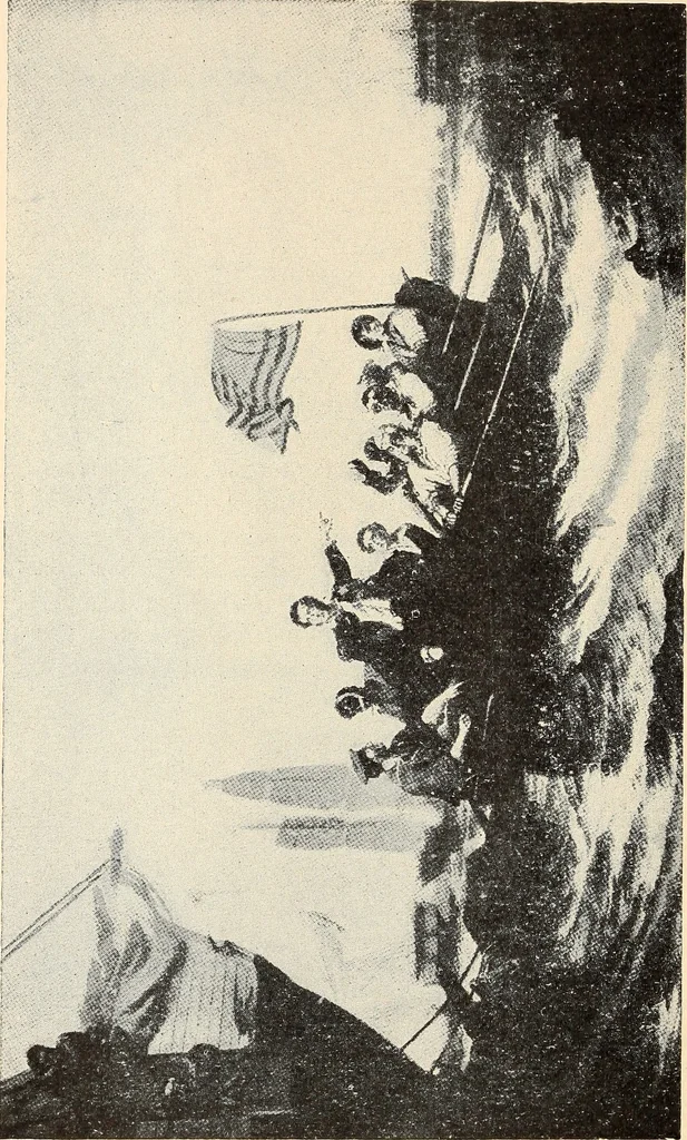 An illustration from Thrilling story of the wonderful Capitol Building and its marvelous decorations, 1912, leaf 41