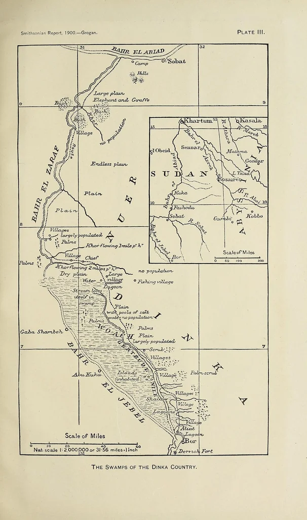 An illustration from Through Africa from the Cape to Cairo, 1901, leaf 27