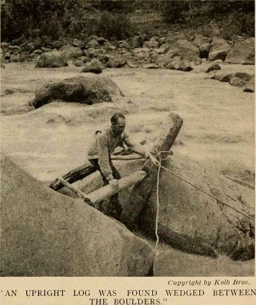 An illustration from Through the Grand Canyon from Wyoming to Mexico, 1914, leaf 118