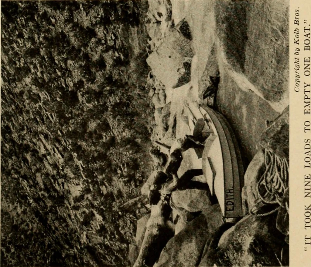 An illustration from Through the Grand Canyon from Wyoming to Mexico, 1914, leaf 118