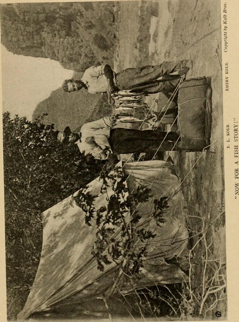 An illustration from Through the Grand Canyon from Wyoming to Mexico, 1914, leaf 152