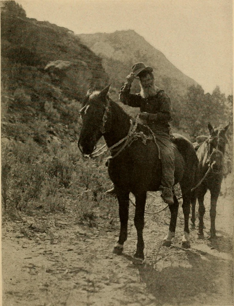 An illustration from Through the Grand Canyon from Wyoming to Mexico, 1914, leaf 166