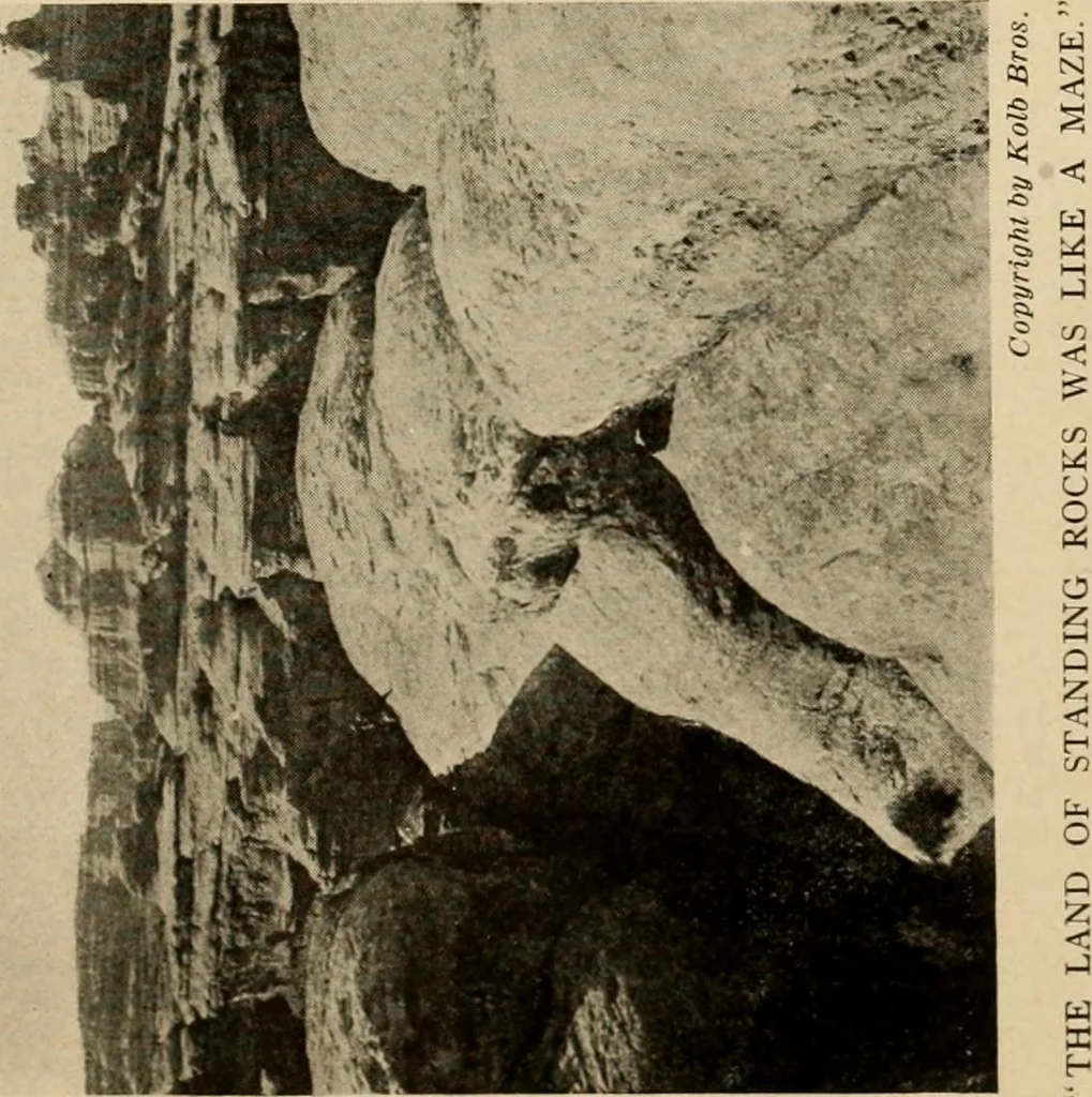 An illustration from Through the Grand Canyon from Wyoming to Mexico, 1914, leaf 188