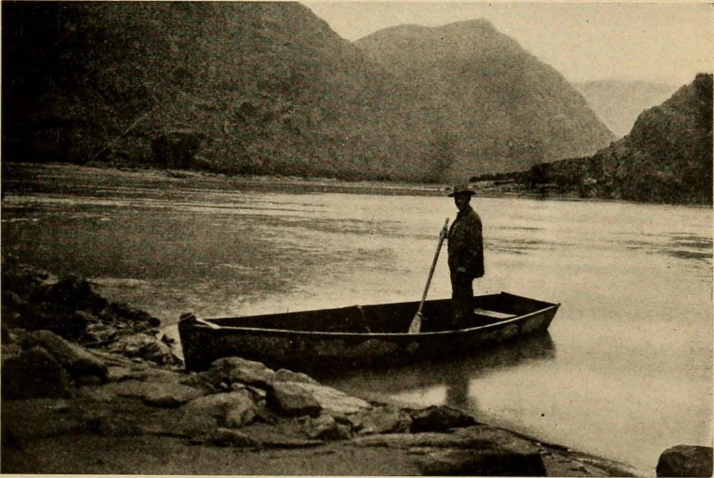 An illustration from Through the Grand Canyon from Wyoming to Mexico, 1914, leaf 206