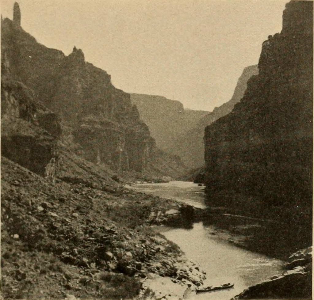 An illustration from Through the Grand Canyon from Wyoming to Mexico, 1914, leaf 230
