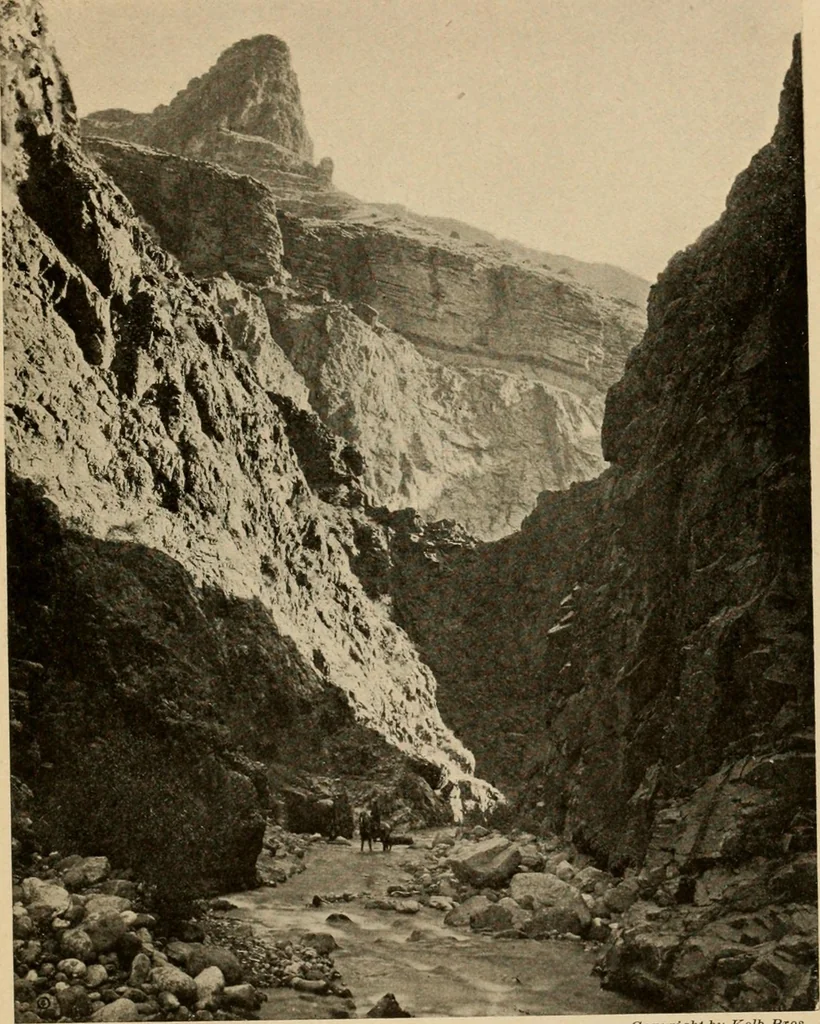 An illustration from Through the Grand Canyon from Wyoming to Mexico, 1914, leaf 316