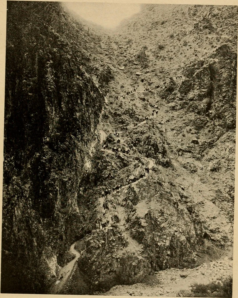 An illustration from Through the Grand Canyon from Wyoming to Mexico, 1914, leaf 412