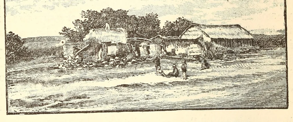 An illustration from Through the Kalahari Desert; a narrative of a journey with gun, camera, and note-book to Lake N'gami and back, 1886, leaf 90