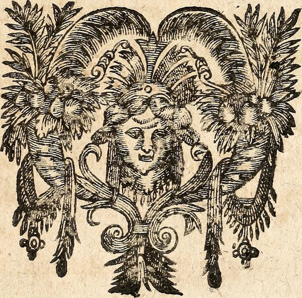 An illustration from [Théâtre de Rotrou], 1636, leaf 104