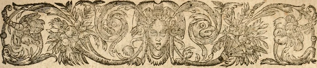 An illustration from [Théâtre de Rotrou], 1636, leaf 144