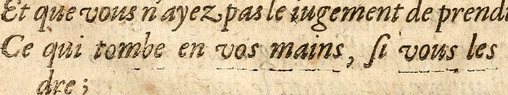 An illustration from [Théâtre de Rotrou], 1636, leaf 155