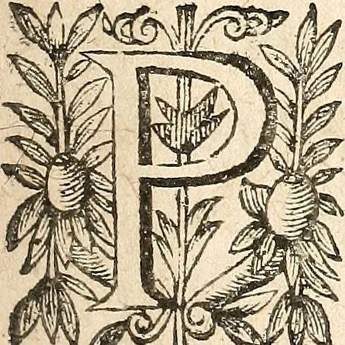 An illustration from [Théâtre de Rotrou], 1636, leaf 22