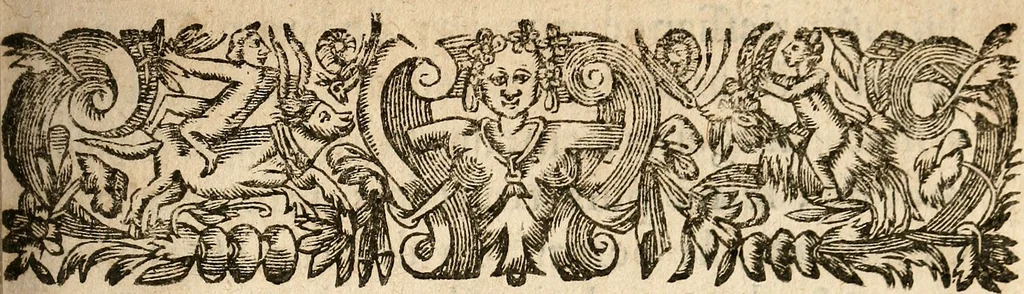 An illustration from [Théâtre de Rotrou], 1636, leaf 220
